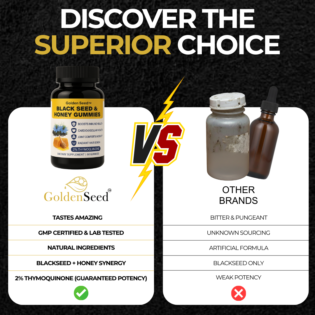 GoldenSeed™ Black Seed & Honey Gummies