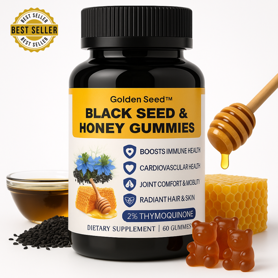 GoldenSeed™ Black Seed & Honey Gummies